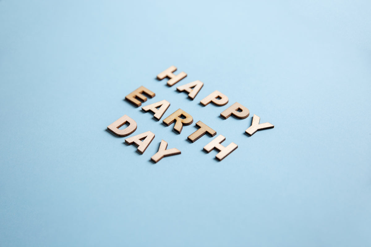 sign saying celebrate earth day