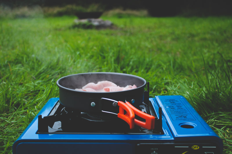 sizzling and camping - Image of outdoor recreation, Camping gear is a must-have for any camping trip