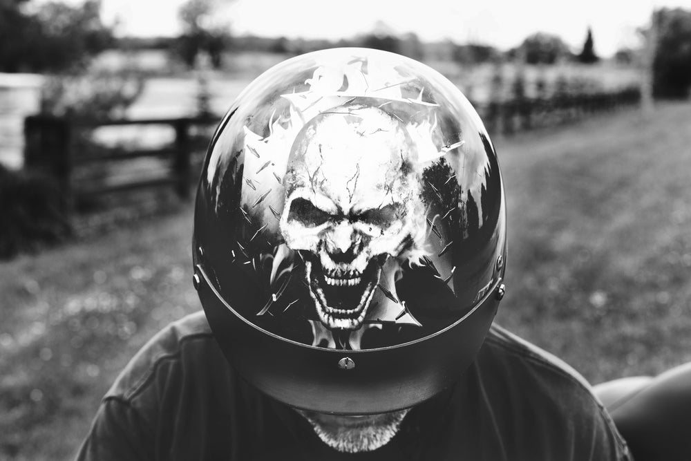 skull helmet