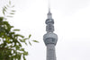 skytree in japan on a cloudy day