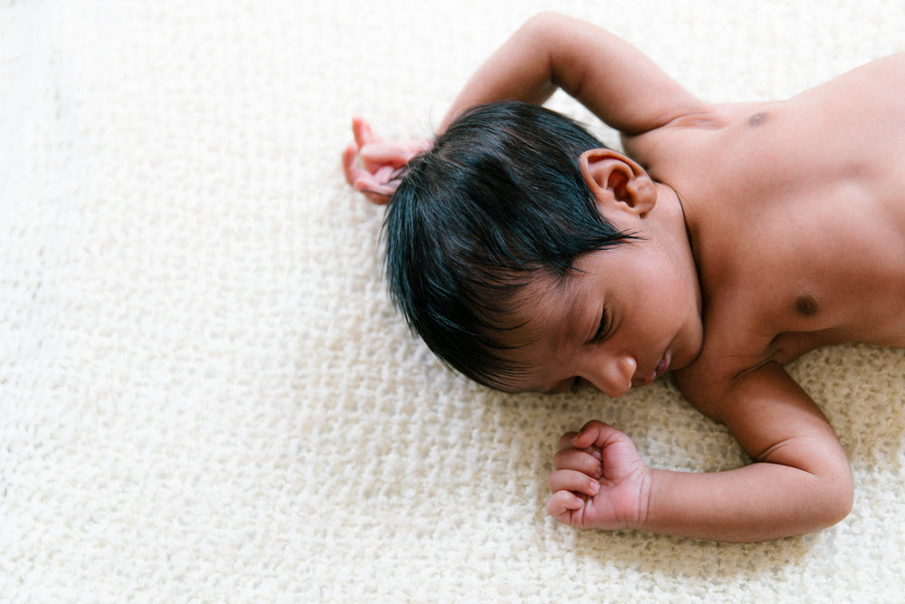 sleeping infant