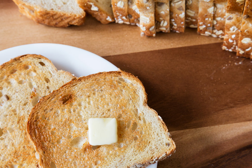 slice of bread toasted