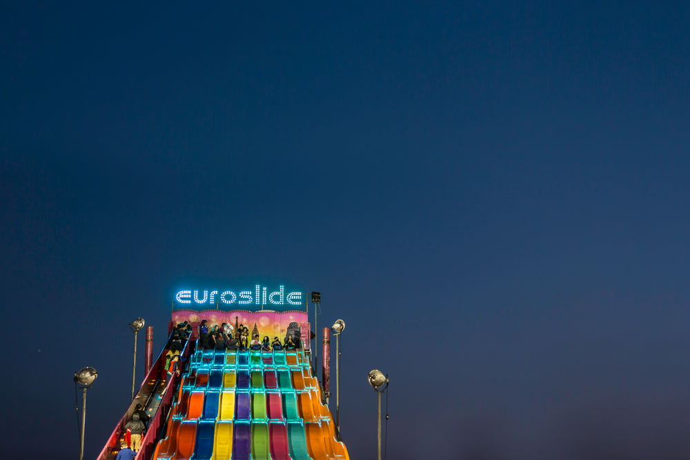 slide at the fair