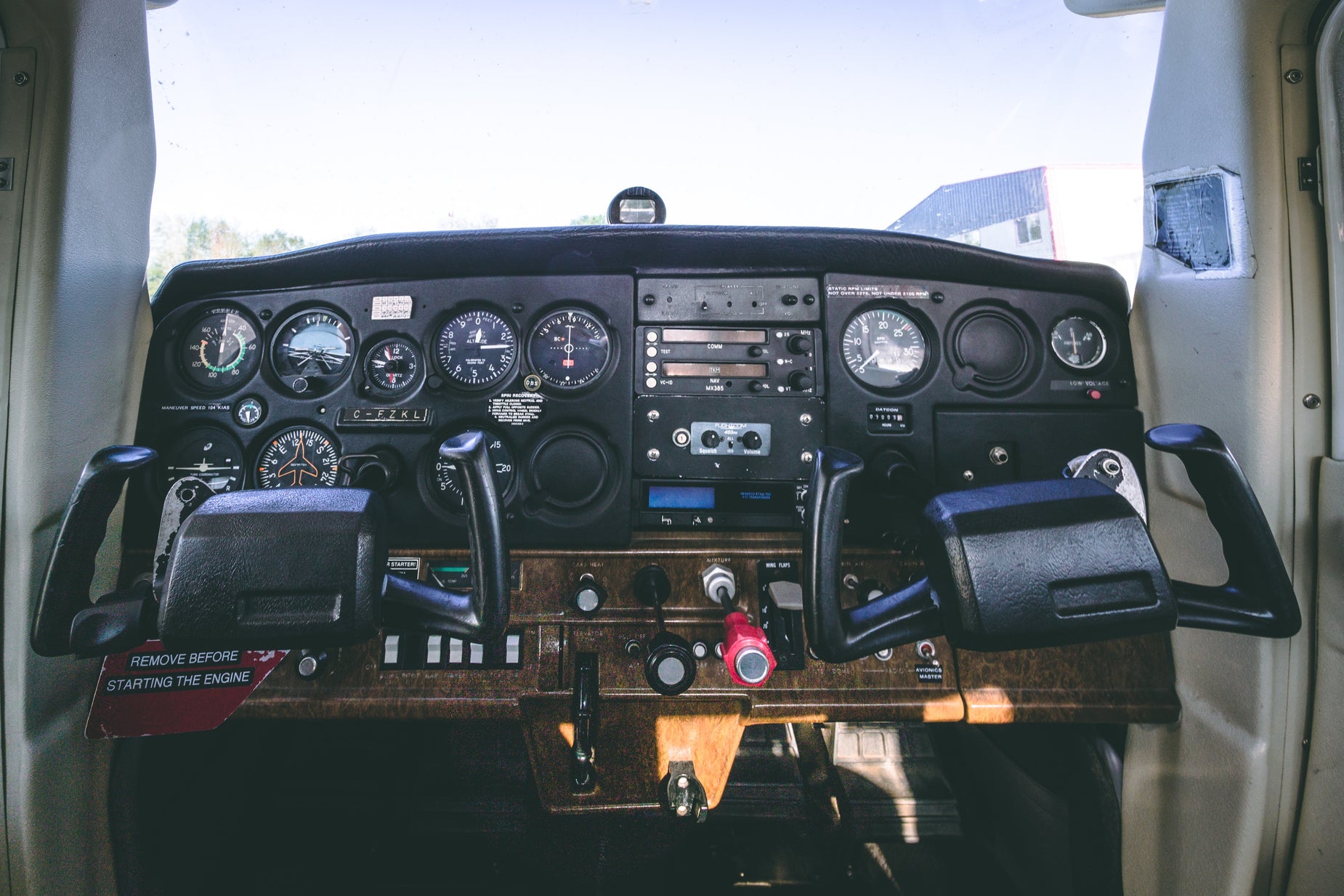 Small Cockpit Window Browse Free HD Images of Small Aircraft Cockpit