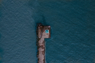 small building on pier