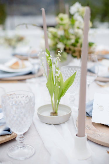 small floral center piece for wedding