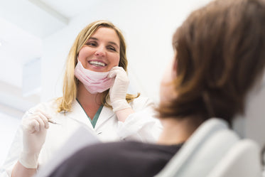 smiling dentist