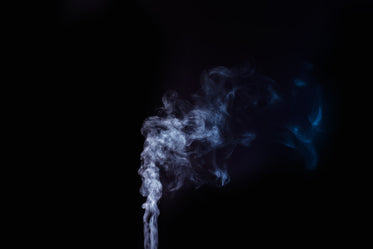 smoke stream blue