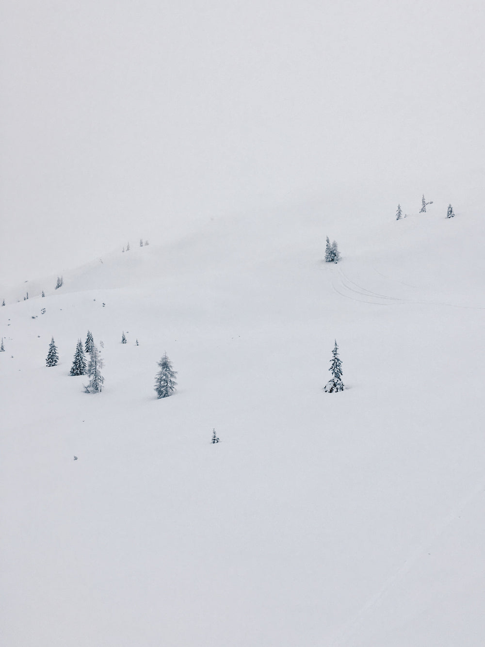 snow covered mountain