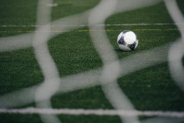 soccer ball through net