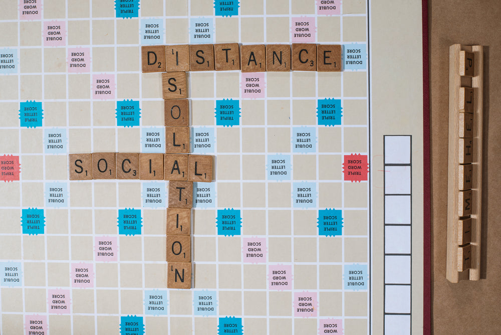 social distancing on a board game