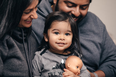 south asian family portrait