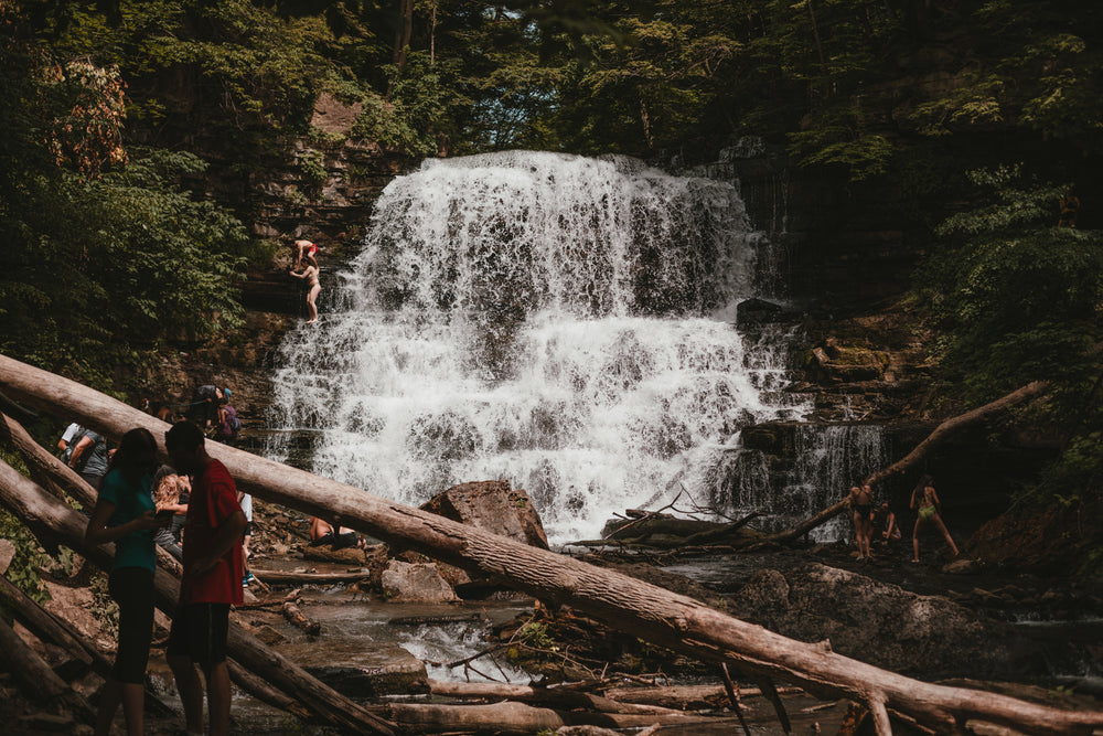 splish splash waterfall