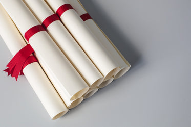 stack of diplomas