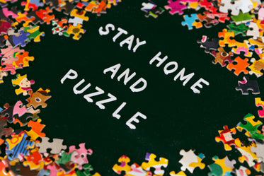 stay home and puzzle