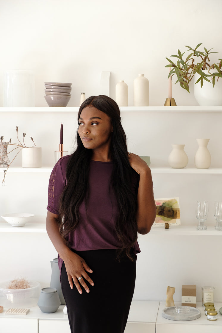 Store Owner And Her Retail Merchandise