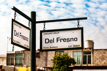 street signs in mexico