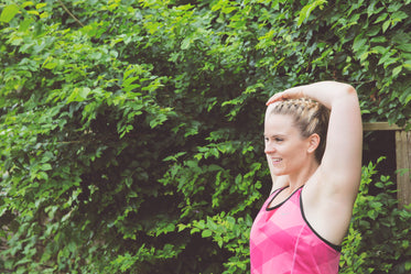 stretches smiles