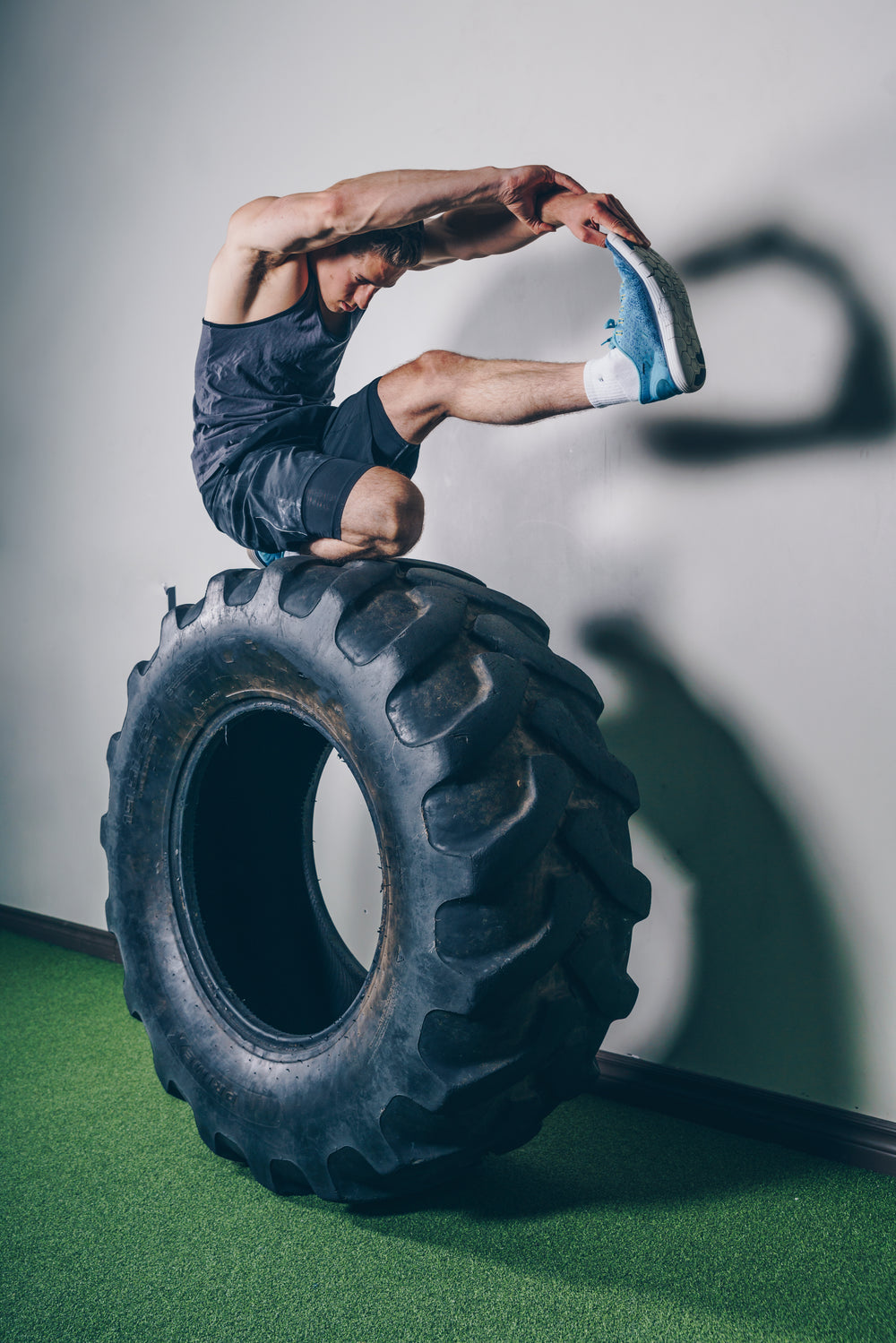 stretching on tire