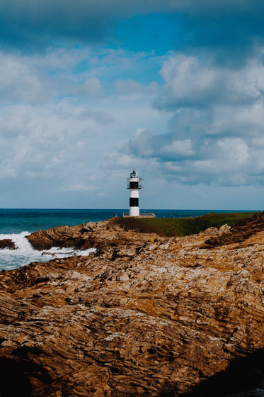 striped lighthouse