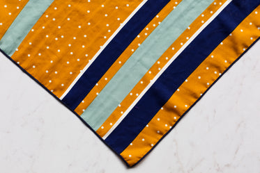 stripes and spots scarf