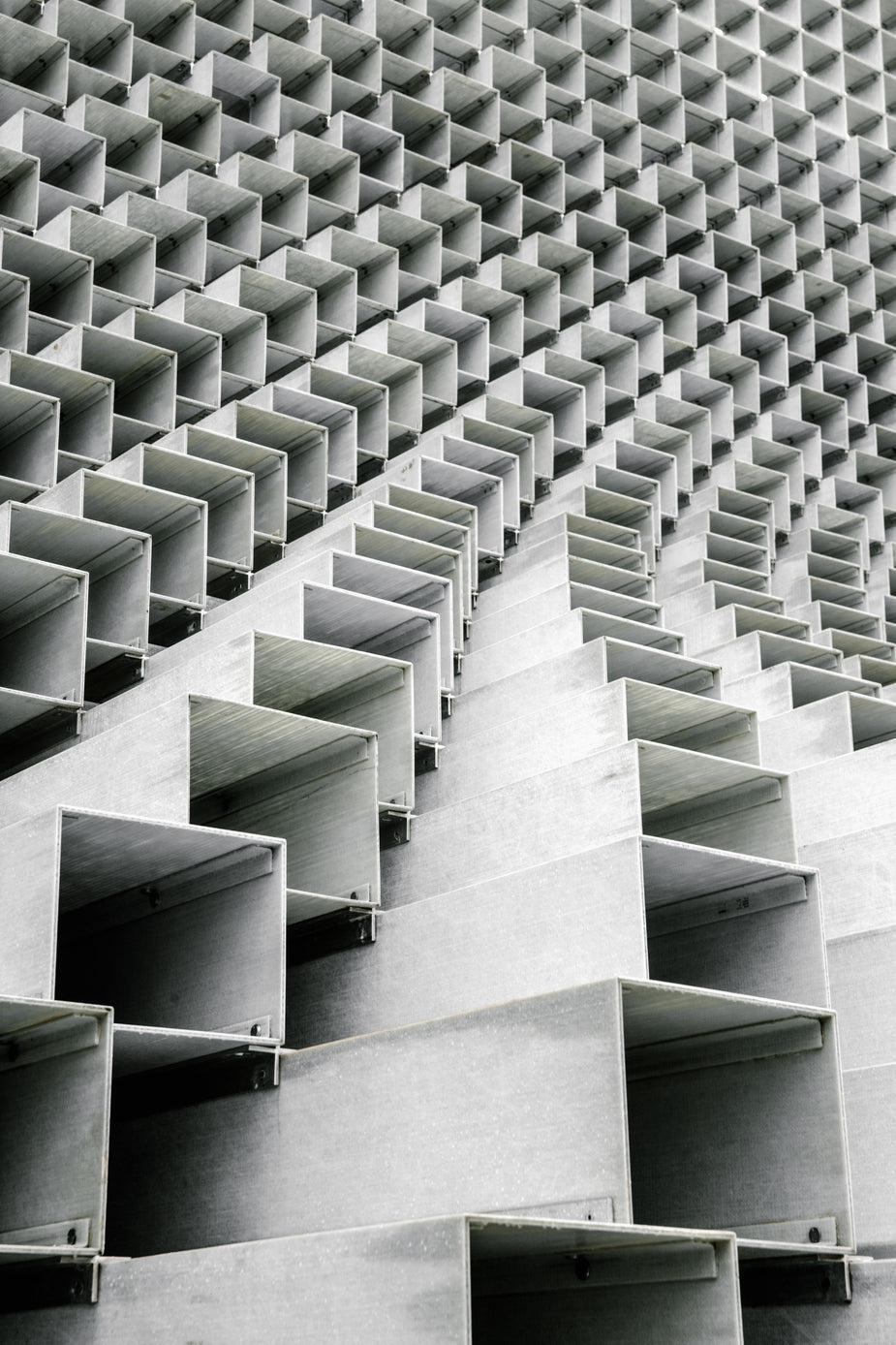 Browse Free HD Images of Structured Art With Cubes Like Steps