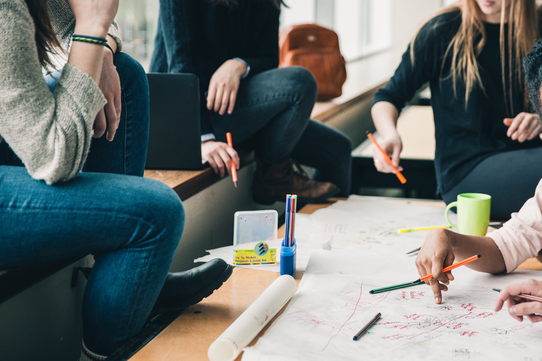 Picture of Students Working On Project - Free Stock Photo