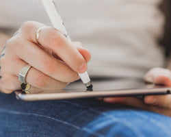 Stylus On Tablet Design