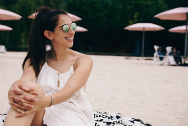 summer beach smiles