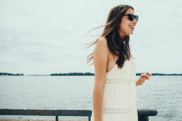 summer smiles by the water