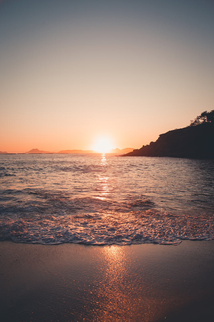Sunlight Ducks Below The Horizon