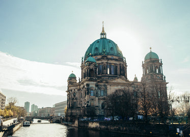 sunlit berlin cathedral