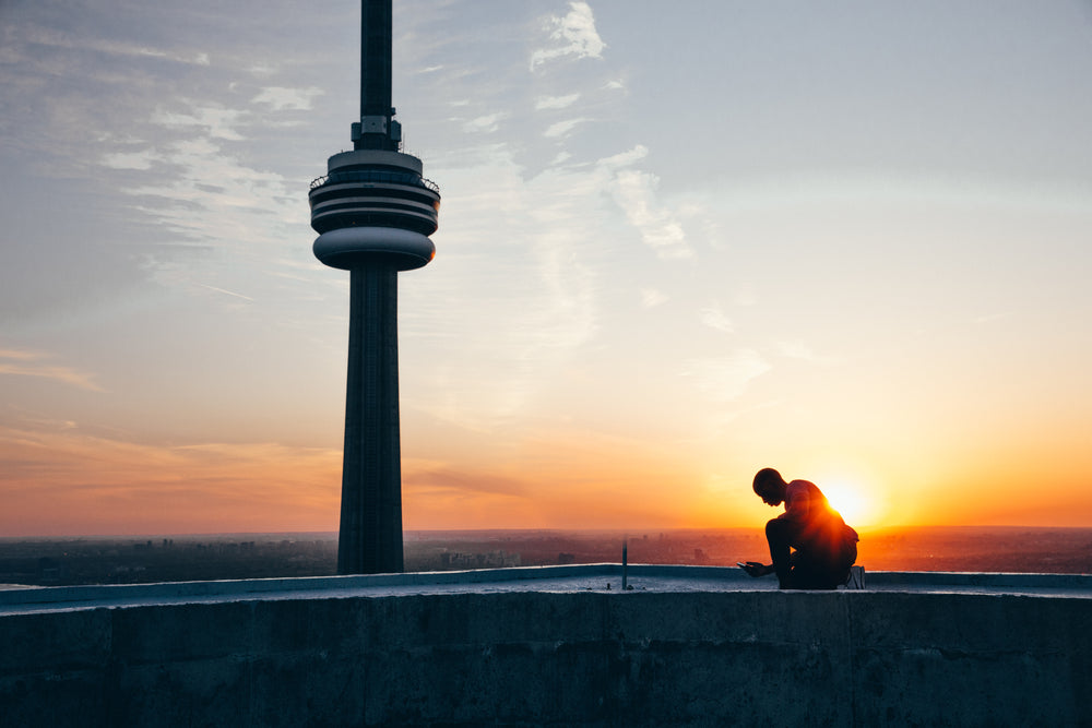 sunrise over toronto