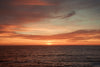 sunset gradient overlooking ocean
