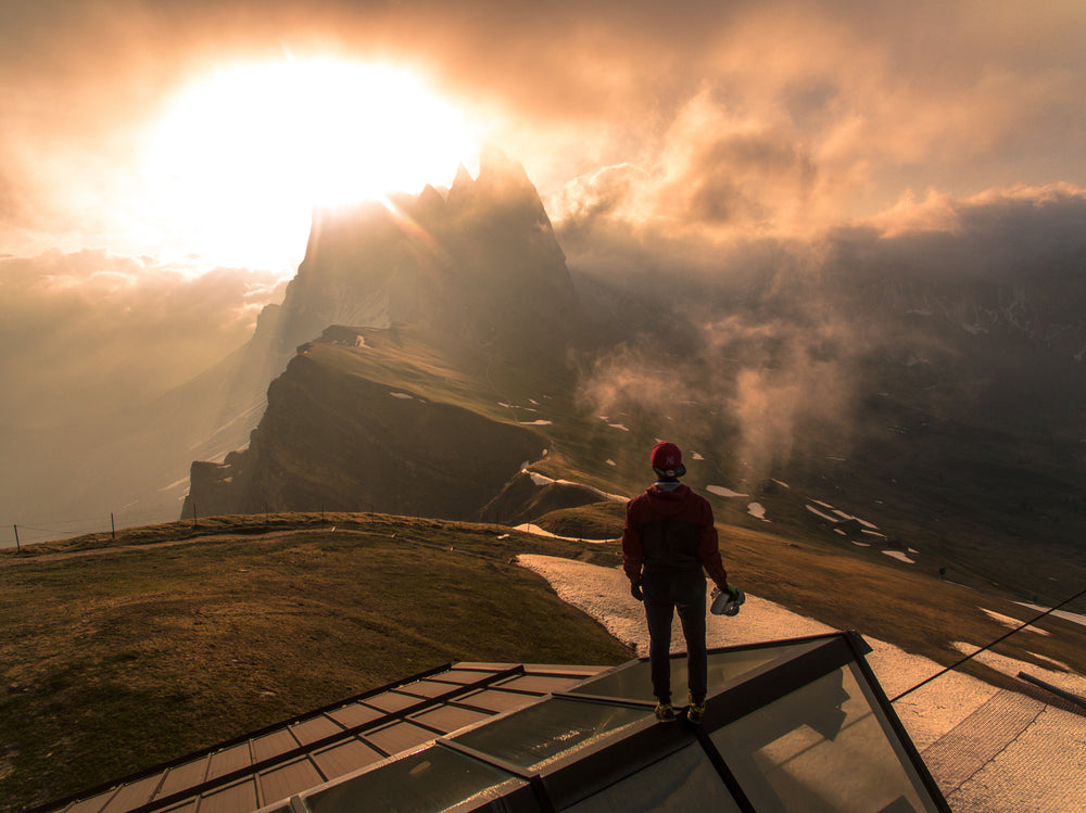 sunset hike to the summit