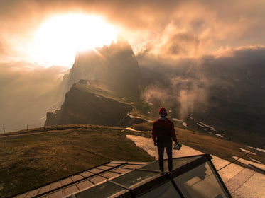 sunset hike to the summit