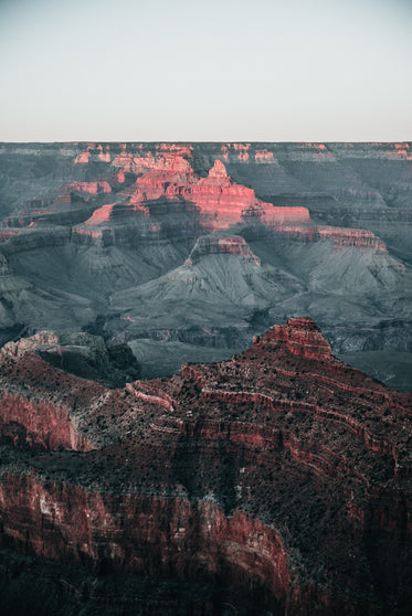 sunset on arizona canyon