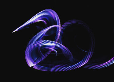 swirling purple light streaks