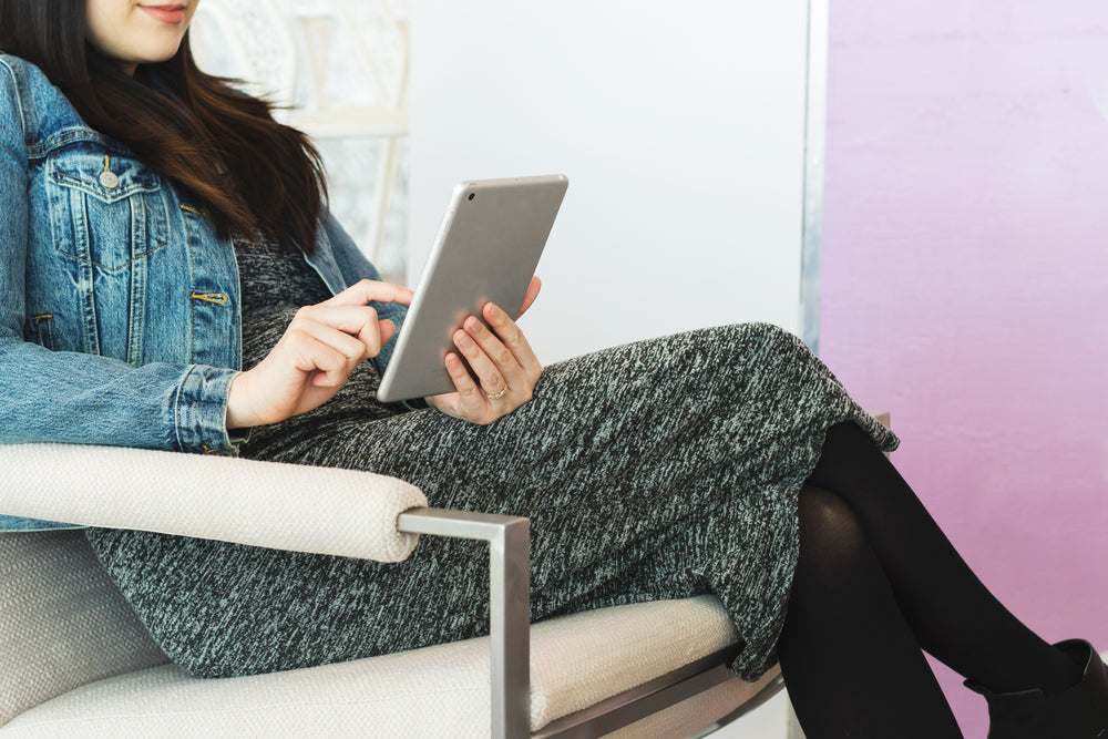 tablet couch lounge