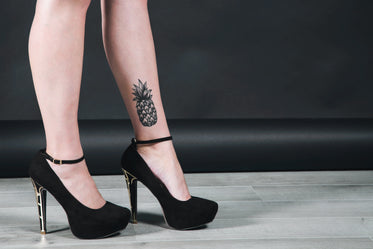 tattoo high heels