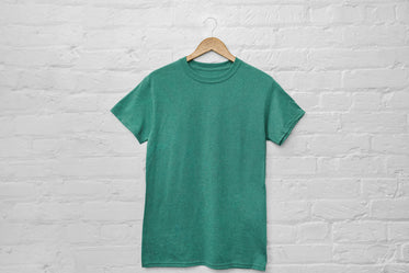 teal t-shirt