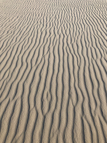 textured channels in dry sand