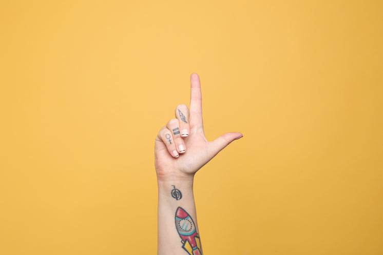 The Letter "L" Displayed In American Sign Language