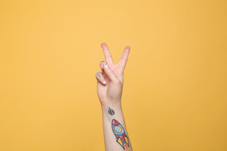 The Letter "V" Displayed In American Sign Language