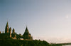 the parliament hill building sits upon a hill