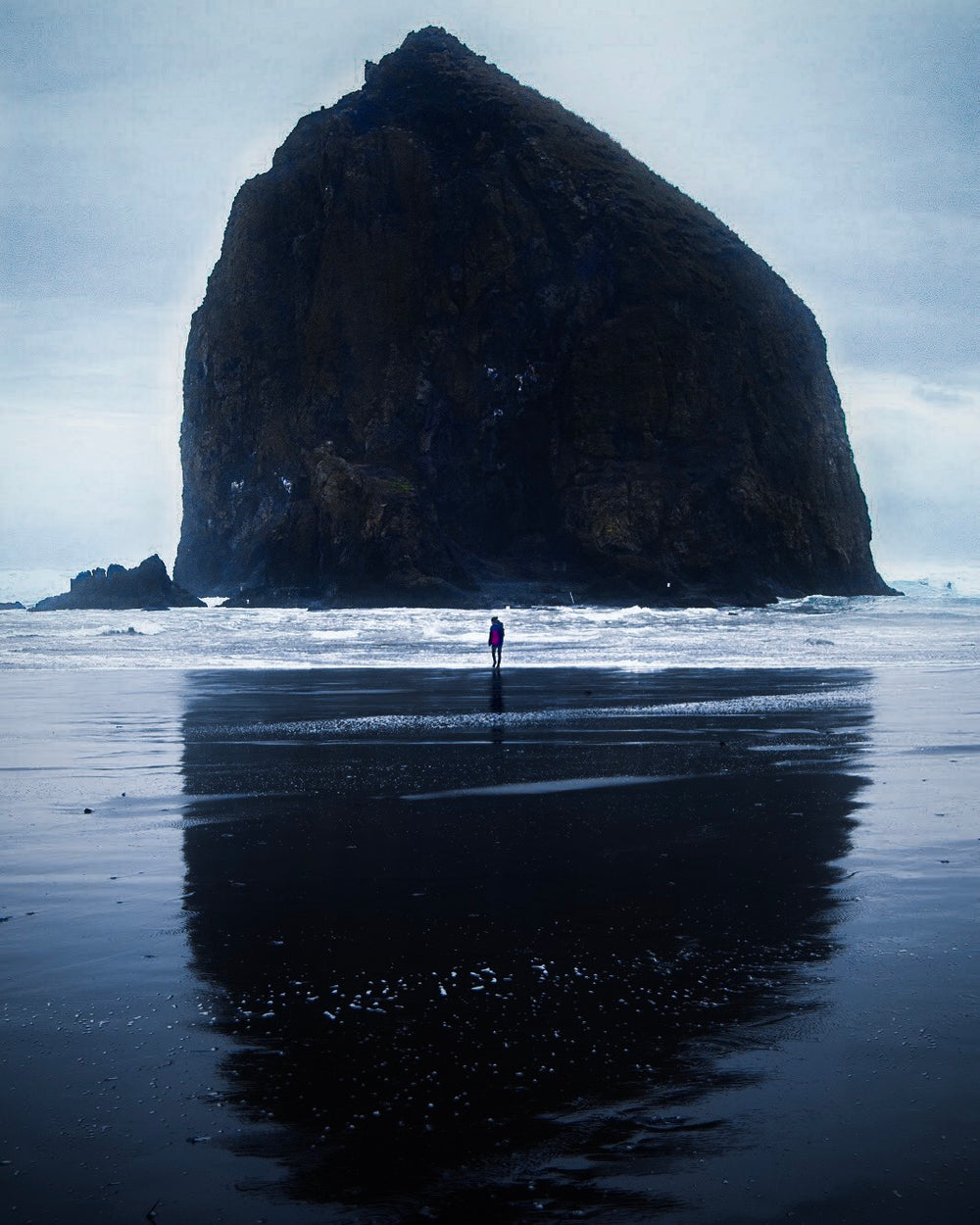 the rocks of canon beach