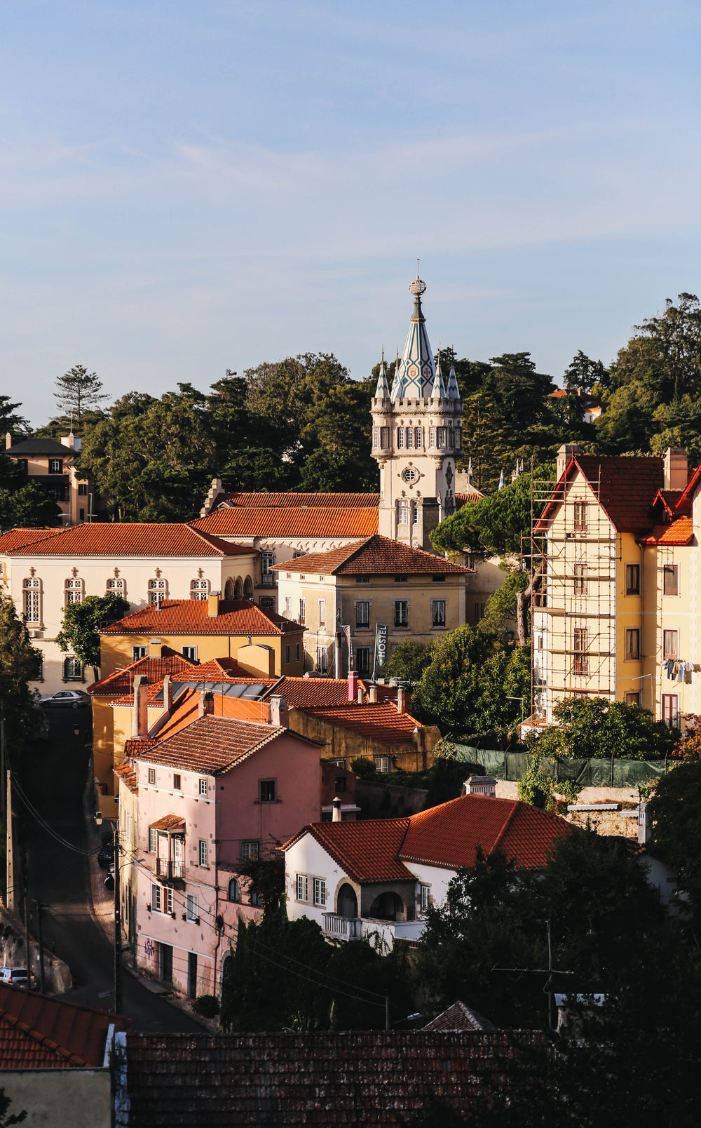 the town and its cathedral