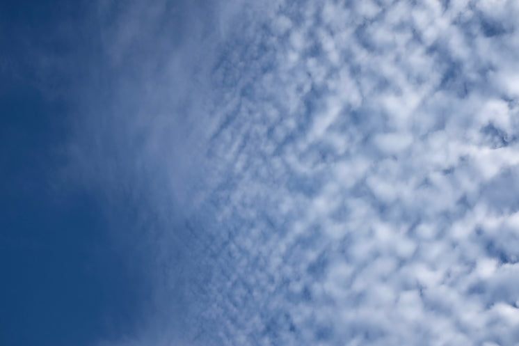 Thin Cloud Pattern In Sky