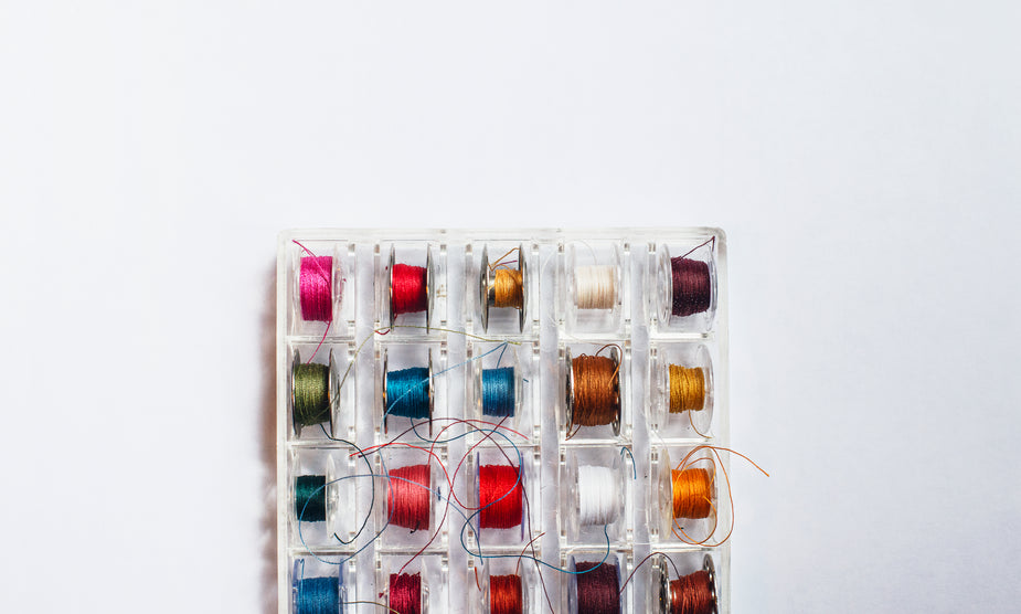 Picture of Thread Spools Stored — Free Stock Photo