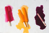 three melted popcicles